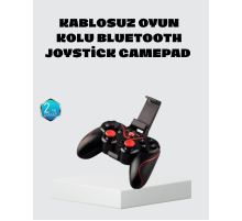 Kablosuz Bluetooth Oyun Kolu Mobil TV PC Uyumlu Ergonomik Tasarım