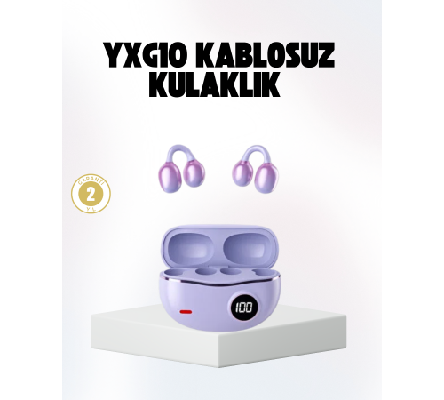 Bluetooth YXG10 Kulak Arkası Tasarım Cilt Dostu Silikon Hafif Yapı