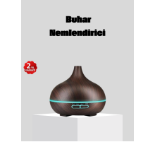 550 ml Büyük Su Hazneli Ultrasonik Nemlendirici ve Aromaterapi Difüzörü