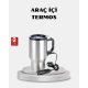 Çakmak Girişli Isıtıcı Termos Bardak Düşük Tüketimli