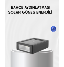 Güneş Enerjili Su Geçirmez Bahçe Apliği Uzun Ömürlü LED’li