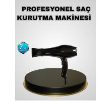 Profesyonel 2200W Fön Makinesi Soğuk Sıcak Üflemeli İki Kademeli
