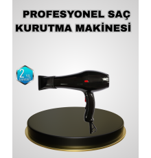Profesyonel 2200W Fön Makinesi Soğuk Sıcak Üflemeli İki Kademeli
