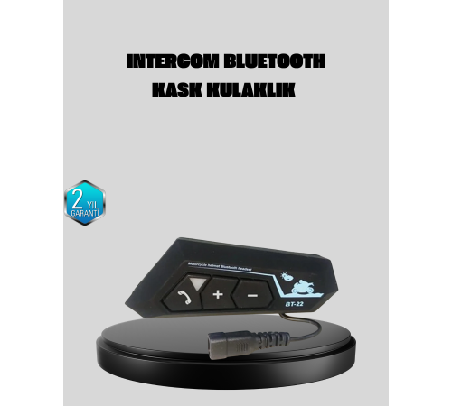 Motosiklet Kask Kulaklığı Bluetooth 5.0 Gürültü Önleme ve Hızlı Bağlantı