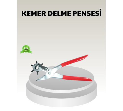 6 Başlıklı Kemer Delme Pense Paslanmaz Çelik Çok Amaçlı