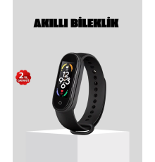 Bluetooth Akıllı Bileklik Spor Modlu Kalp Atış Takipli Uyku Analizli