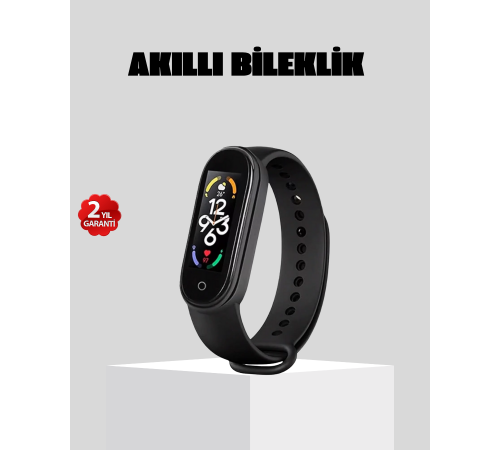 Bluetooth Akıllı Bileklik Spor Modlu Kalp Atış Takipli Uyku Analizli