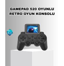 Mini Retro Oyun Konsolu S10 2.8 İnç Ekran Taşınabilir Klasik Atari