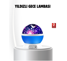 LED Gece Lambası 6 Renk Seçenekli Yumuşak Işıklı Uyku Yardımcı Lamba