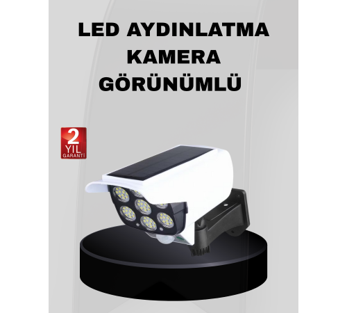 Solar Bahçe Aydınlatması Su Geçirmez IP66 PIR Sensörlü Uzun Çalışma Süreli