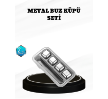 304 Paslanmaz Çelik Buz Küpü Seti Sulandırmadan Soğutan Yeniden Kullanılabilir