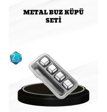 304 Paslanmaz Çelik Buz Küpü Seti Sulandırmadan Soğutan Yeniden Kullanılabilir