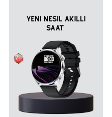 GPS’li Akıllı Saat 500 mAh Batarya Sesli Arama Bildirim Nabız Ölçer Spor Takipli