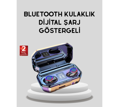 Bluetooth Kablosuz Kulaklık 4 Saat Kullanım Şarj Kutulu Düşük Enerji Tüketimli