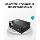 Full HD 1080p Projeksiyon Cihazı Taşınabilir LED Teknolojili ve HDMI Uyumlu