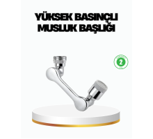 Üç Segmentli 1080 Derece Musluk Aparatı Esnek Döner Havalandırıcı Pratik Kullanım