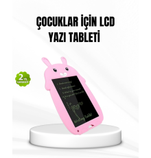 Esnek LCD Çizim Tableti Kağıtsız Yazı Tahtası Tek Tuş Silme Düğme Pilli
