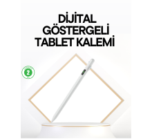 iPad Uyumlu 1.5mm POM Uçlu Dokunmatik Kalem Uzun Kullanım Süreli Stylus