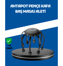 Elektrikli Saç Derisi Masaj Aleti Çok Noktalı 8 Kollu Titreşimli Masaj