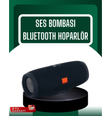 Kablosuz Hoparlör 12 Saat Çalma Süresi USB AUX TF Kart Destekli