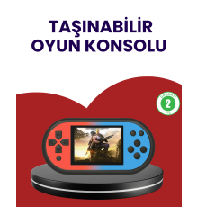 520 Oyunlu El Oyun Konsolu TV Bağlantılı HD LCD Ekranlı