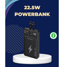 Taşınabilir Powerbank 22.5W Hızlı Şarj Destekli