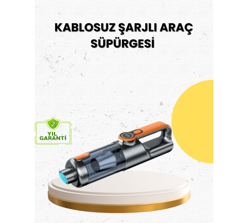 Mini El Süpürgesi Çok Başlıklı Kablosuz Vakum Güçlü Emiş Numaratör Hediyeli