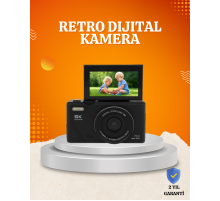 75MP 5K Video Destekli Dijital Kamera 18x Zoom Çok Eksenli Stabilizasyon