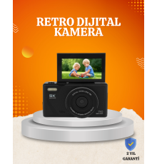 75MP 5K Video Destekli Dijital Kamera 18x Zoom Çok Eksenli Stabilizasyon