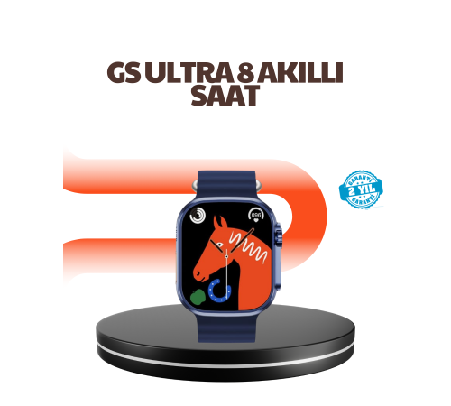 Ultra Akıllı Saat 2.05 İnç Büyük Ekran Bluetooth Aramalı IP67