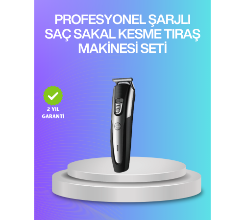 Kablosuz Saç Sakal Kesme Makinesi Kuaför Tipi Hassas Kesim