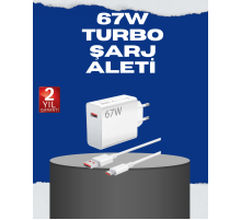 67 Watt Turbo Charge Başlık Vivo Y20 Y35 Y55 Uyumlu
