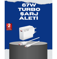 67 Watt Turbo Charge Başlık Vivo Y20 Y35 Y55 Uyumlu