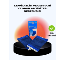 Anti-Slip Diz Bandajı Sporcu Desteklikli Koruyucu Model