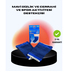 Anti-Slip Diz Bandajı Sporcu Desteklikli Koruyucu Model