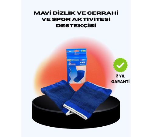 Anti-Slip Diz Bandajı Sporcu Desteklikli Koruyucu Model