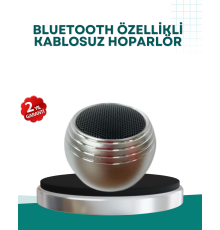 Kablosuz Mini Hoparlör Şarjlı TWS Destekli Kompakt Ses Sistemi