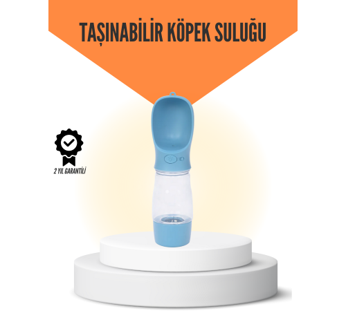 Sızdırmaz Kilit Sistemli Mama ve Su Taşıma Şişesi Gezi İçin Uygun