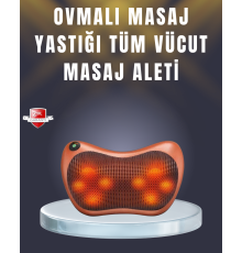 Çok Fonksiyonlu Boyun Bel Sırt Masaj Yastığı Araç İçi Uyumlu