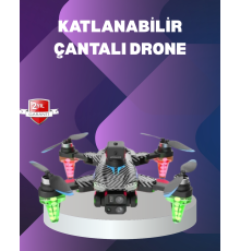 Katlanabilir Drone 1080P Kamera Full HD Çekim Hafif ve Taşınabilir