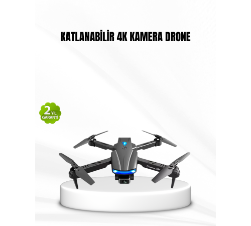 Wi-Fi Bağlantılı 4K Drone Katlanabilir ve 360° Takla Özellikli