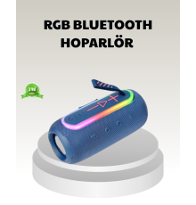 Mavi Taşınabilir Bluetooth Hoparlör Kompakt Tasarım ve Güçlü Ses
