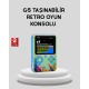 G5 Taşınabilir Retro Game Box 500 Oyunlu Şarjlı Mini Oyun Konsolu