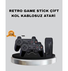 2.4G Kablosuz Mini Oyun Konsolu Taşınabilir ve Şık Tasarım