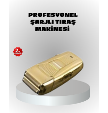 Profesyonel Erkek Tıraş Makinesi Islak Kuru Kullanım ve Şarjlı Sistem