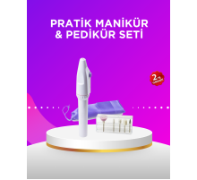 Elektrikli Manikür ve Pedikür Matkap Seti – Ayarlanabilir Hız, Ergonomik ve Sessiz