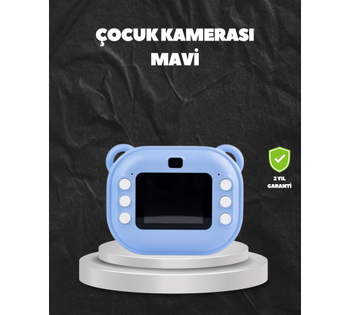 24MP HD Çift Lensli Şipşak Kamera – Termal Baskılı, 32GB Dahili Hafızalı