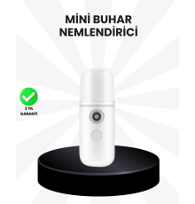 Kablosuz Şarjlı Mini Buhar Nemlendirici – Cilt ve Ortam İçin Taşınabilir Akıllı Cihaz