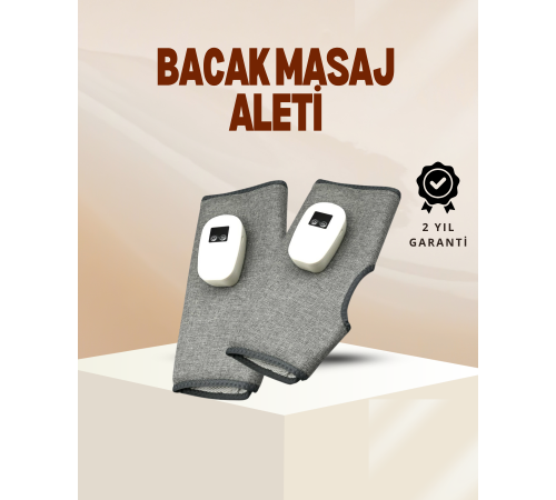 Kablosuz Isıtmalı Baldır Masaj Aleti – 3 Hava Basınçlı, Titreşimli ve Sıcak Kompres Fonksiyonlu