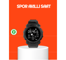 Sporcu Akıllı Saat – Kalp Atışı, Adım, Kalori ve Tansiyon Takipli